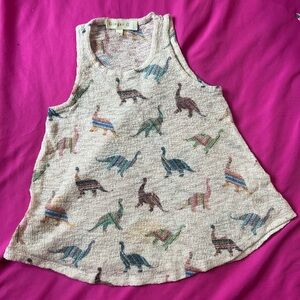 #4 Ginger G Dino tank